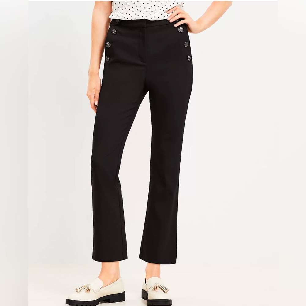 Loft Kick Crop Flare Pants